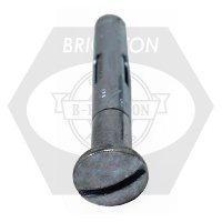 Picture of Brighton Best 426100 3/8"X2 1/2" Round Head Slot Sleeve Anchor - Round Head Zinc Cr+3